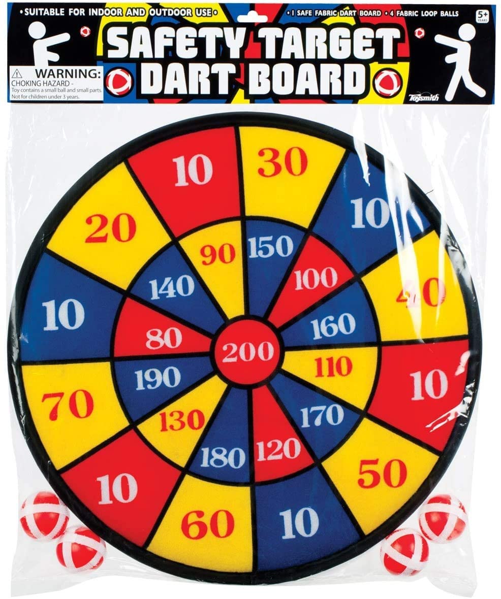 Toysmith Fabric Dart Board Set