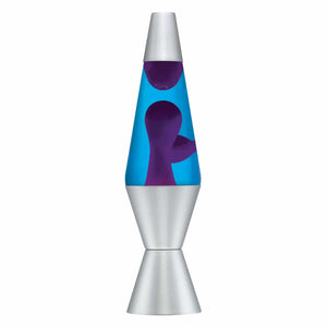 14" Lava Lamp Purple Blue