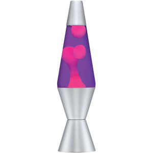 14" Lava Lamp Pink Purple