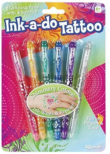 Ink-a-Do Shimmery Tattoo Pens