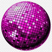 Mirror Disco Ball 2 Inch Purple