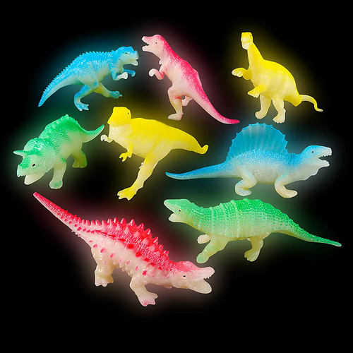 Set of 3 Glow in The Dark Dinos