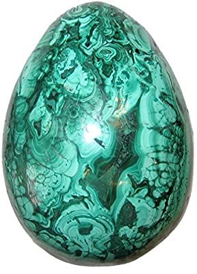 Egg Shaped Malachite