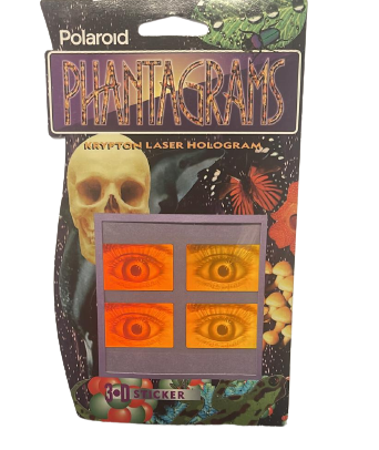 Phantagram 3D Hologram Sticker Eye Set Of 3