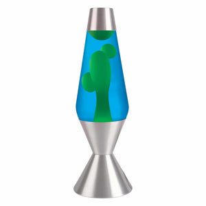 16" Lava Lamp Yellow Blue