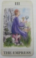 Fortune Teller Empress Greeting Card