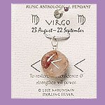 Virgo Runic Pendant
