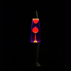 13" Lava Magma Lamp Purple Orange