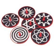 Holographic Spinning Top 3 Inches Set of 5