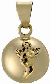 Chiming Tinkerball Angel Pendant