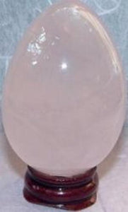 Rose Quartz Egg