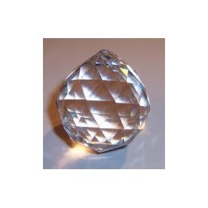 40mm Faceted Crystal Ball Prisms