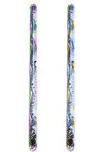 (2) Mystical Spiral Glitter Wands (2) Jumbo Spiral Glitter Wands and (2) Mini Spiral Glitter Wands