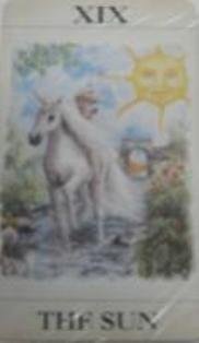 Sun Fortune Teller Card