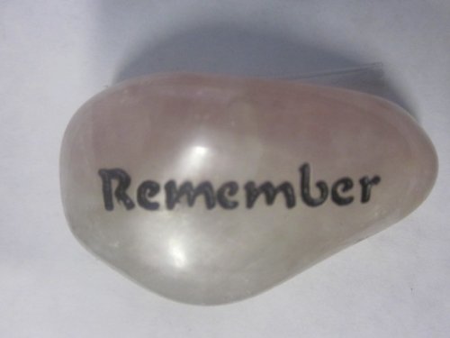 Engraved Stone - Remember