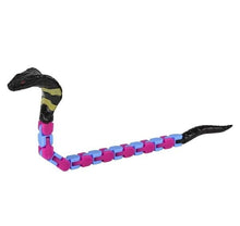 Wacky Tracks Snake Bendable Snap and Click Snake Fidget Toy Fine Motor Skills Autism Set of 3