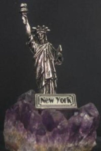 Statue Of Liberty On Amethyst