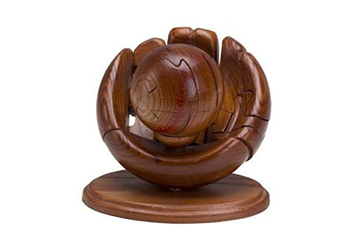 4.5 Inch Wooden Baseball and Glove 3D Puzzle