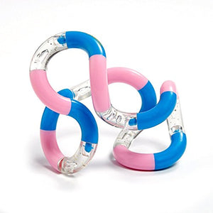 Tangle Junior Smooth - choose your colour (Light Blue, Pink & Clear) by Tangle