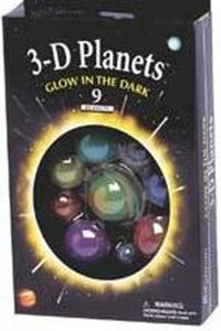 3D Glow Hanging Planets