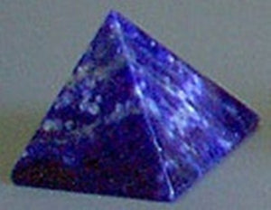 Pyramid Made of Sodalite