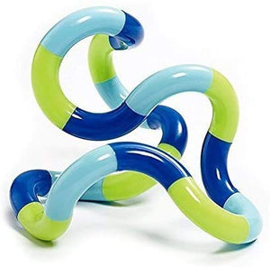 10 Piece Fidget Stress Relief Sensory Hand Dexterity Toys Including Tangle Jr and Koosh Ball