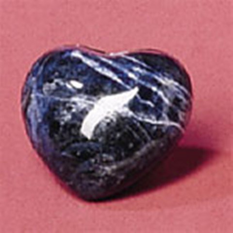 Heart Shped Sodalite