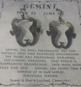 Gemini Earrings