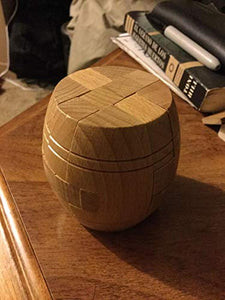 Wooden Barrell 3D Puzzle