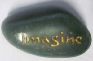 Imagine Engraved Stone