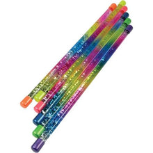 Sparkling Rainbow Baton Glitter Wand 18 Inch
