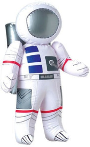 Inflatable 23" Astronaut and 17" Space Shuttle - 2 Pc Set - Space Party Toys and Decorations