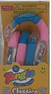 Tangle Junior Smooth - choose your colour (Light Blue, Pink & Clear) by Tangle