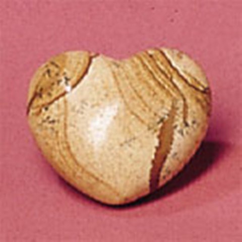 Heart Shaped Tiger Eye