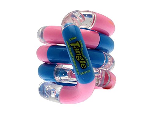 Tangle Junior Smooth - choose your colour (Light Blue, Pink & Clear) by Tangle