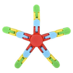 Snap and Click Fidget Spinner 2 in 1 Fidget Toy 2 Pack