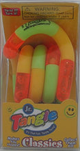 Set of 3! Tangle Jr. Original Fidget Toy in Cotton Drawstring Carry Storage Bag