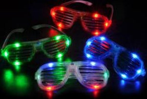LED Slotted Sunglasses