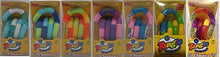 TANGLE Set of 7 Assorted Neon Sparkle Jr. Original Fidget Toys