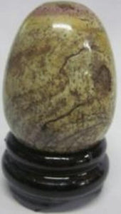 Egg Shaped Picture Jasper