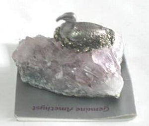 Wild Animal On Amethyst