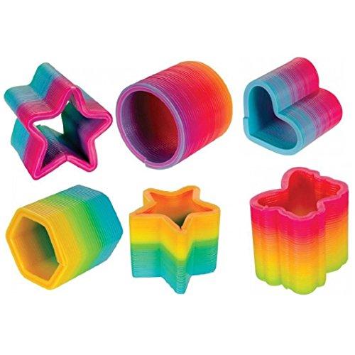 Simba Magic Spring Arcoíris De 6 Cm | Muelle Mágico Flexible Para Niños +3 Años | Juguete Sensorial De Colores