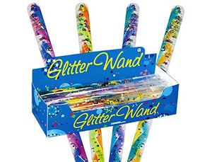 Toysmith Jumbo Spiral Glitter Wands (12.5 Inches) Gift Set Party Bundle - 3 Pack (Assorted)