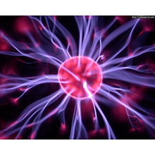 Plasma Ball With Neon Ring