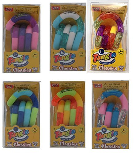 TANGLE Set of 6 Jr. Original Fidget Toy