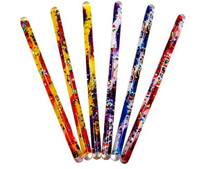 Toysmith Jumbo Spiral Glitter Wands (12.5 Inches) Gift Set Party Bundle - 3 Pack (Assorted)