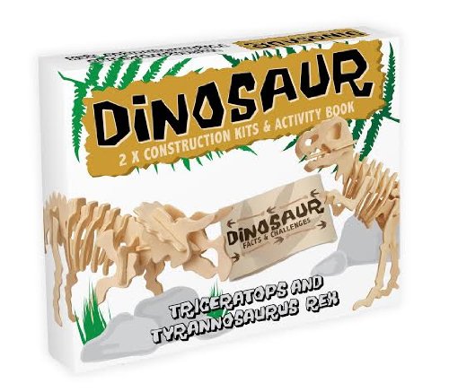 T-Rex Triceratops Construction Kit