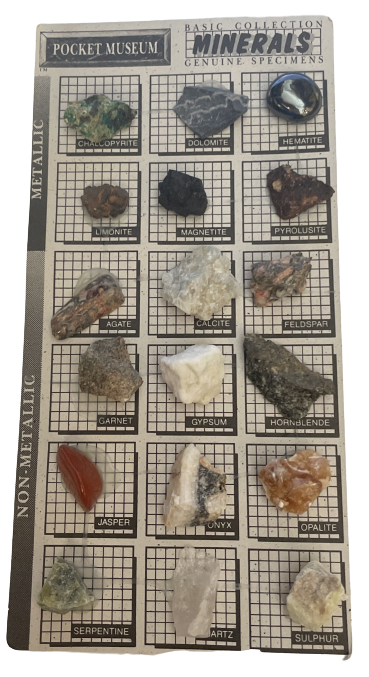 Pocket Museum Minerals