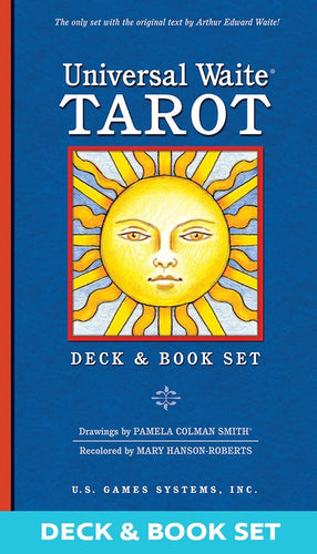Universal Waite Tarot Deck/Book Set