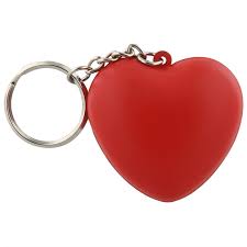 Keychain: Squeezie Heart